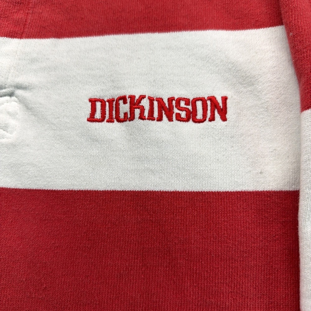 Barbarian Rugby Shirt Long Sleeve Red White Stripe Men's Small - Picture 2 of 10